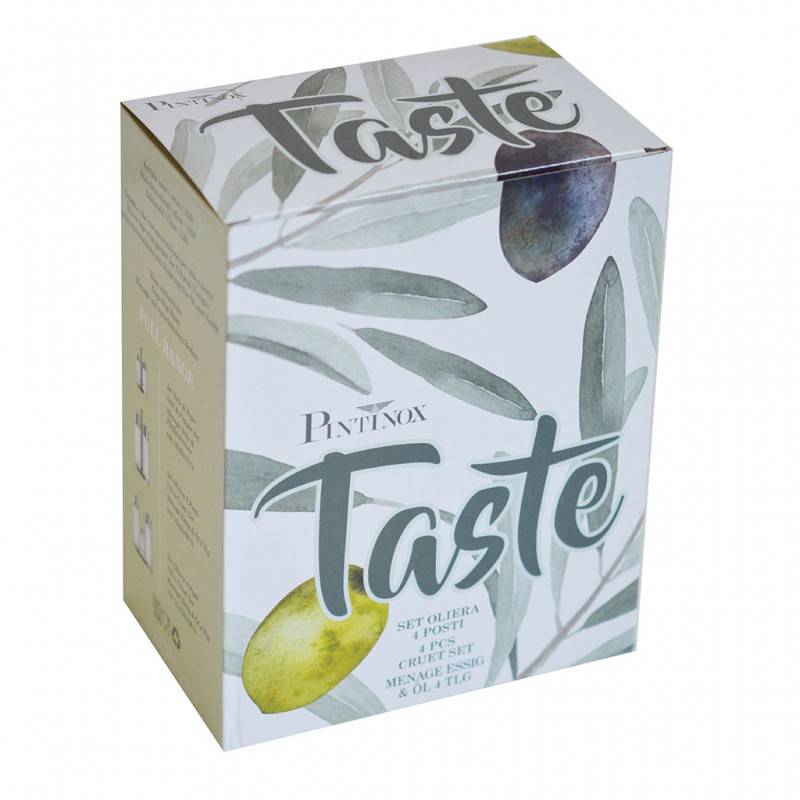 Pintinox TASTE » Set Oliera 4 posti Vendita Economica