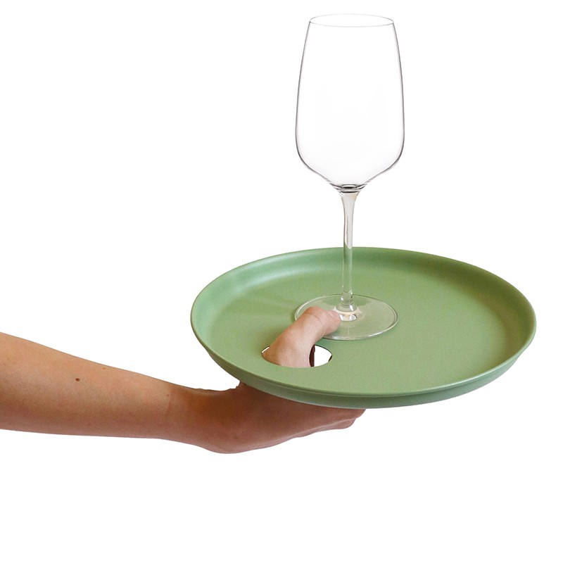 Pintinox Vassoio O » vassoio servire colore blu 32 cm Fino al 60% di sconto