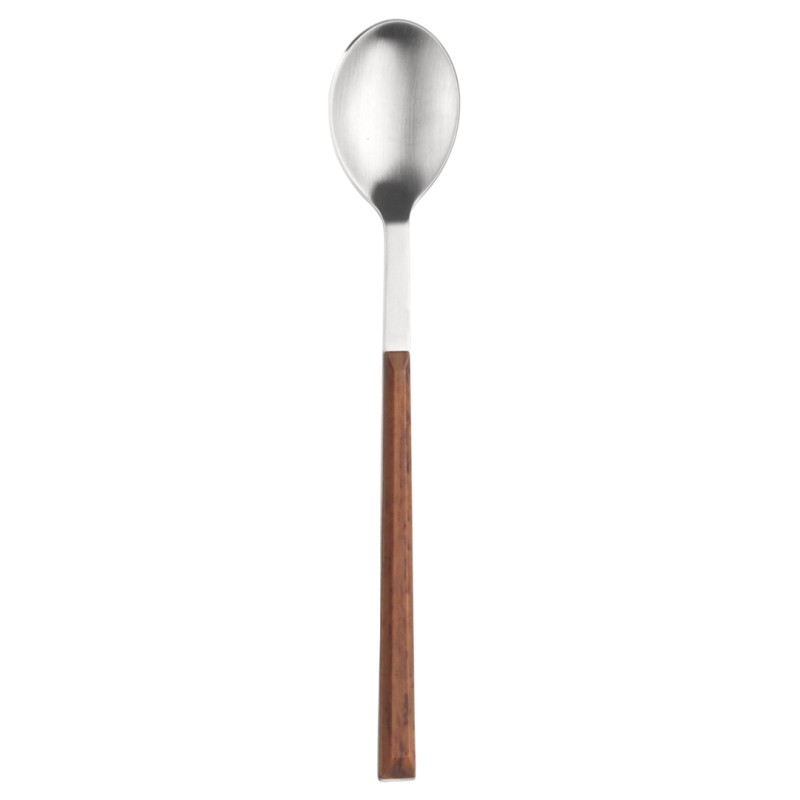 Pintinox Sushi Moka » Cucchiaini satinato con manico mogano Negozi Online