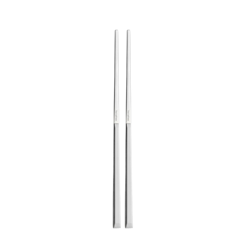 Pintinox Sushi Pro » Set 24 posate da tavola in acciaio satinato con manico bianco Consegna Veloce