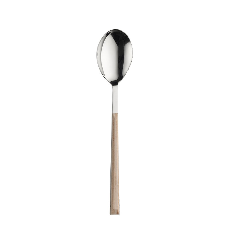 Pintinox Sushi Queen » Set 24 posate da tavola in acciaio lucido con manico betulla Shopping Online