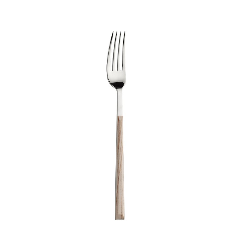 Pintinox Sushi Queen » Set 24 posate da tavola in acciaio lucido con manico betulla Shopping Online