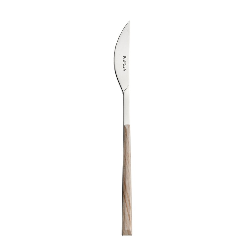 Pintinox Sushi Queen » Set 24 posate da tavola in acciaio lucido con manico betulla Shopping Online