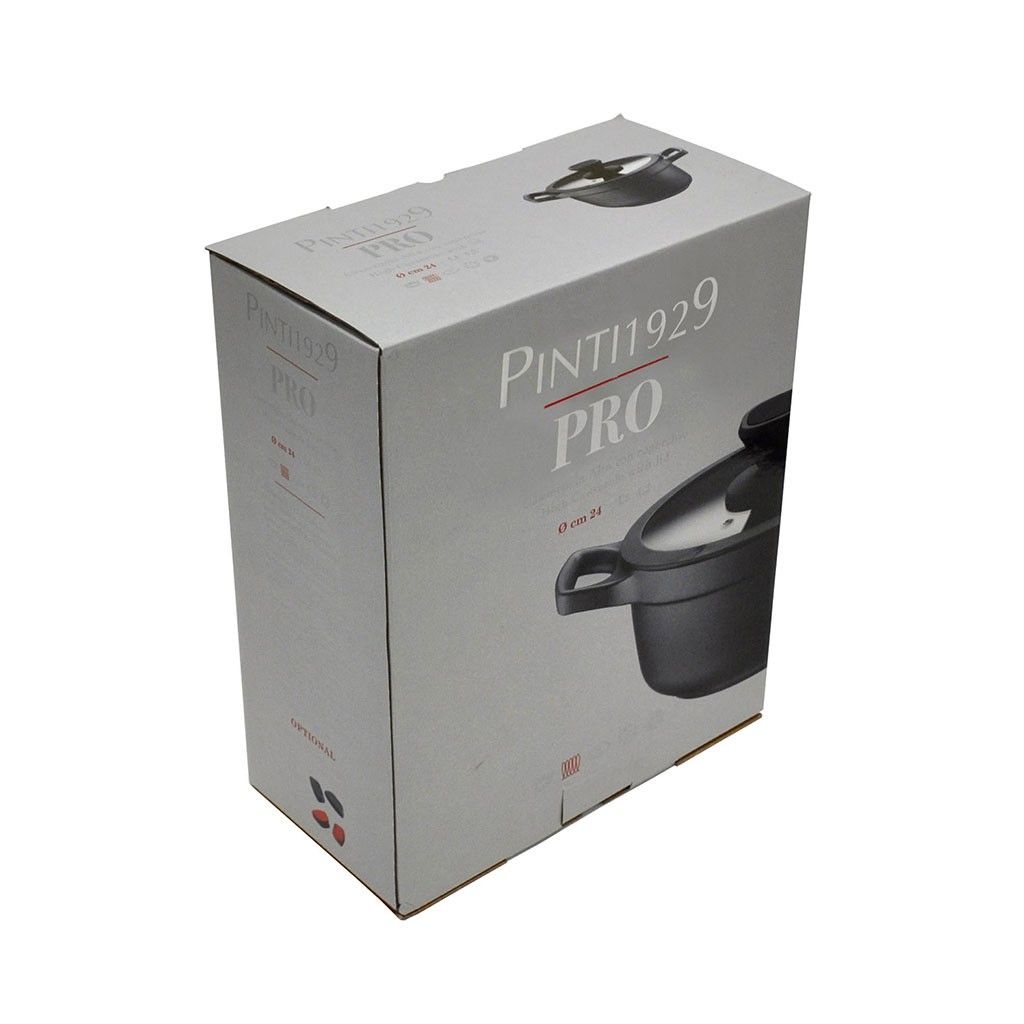 Pintinox PRO » Casseruola alta in alluminio con rivestimento interno antiaderente con coperchio I Più Venduti