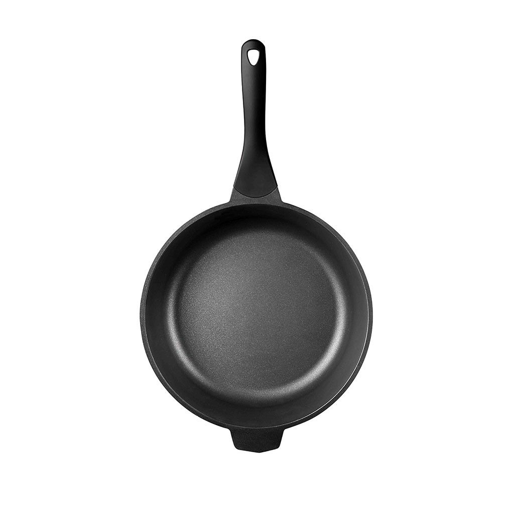 Pintinox PRO » Padella fonda Ø 28 cm in alluminio con rivestimento interno antiaderente Italy