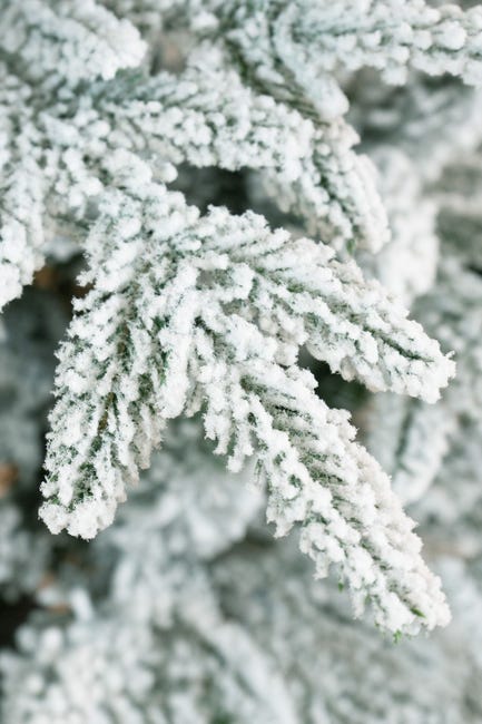 Leroymerlin BOP Albero di Natale Innevato NewArtemide 240 cm con Base Tronco Incorporata Fogliame in PE Real Touch e PVC Borsa Omaggio Apertura ad Ombrello In Saldo