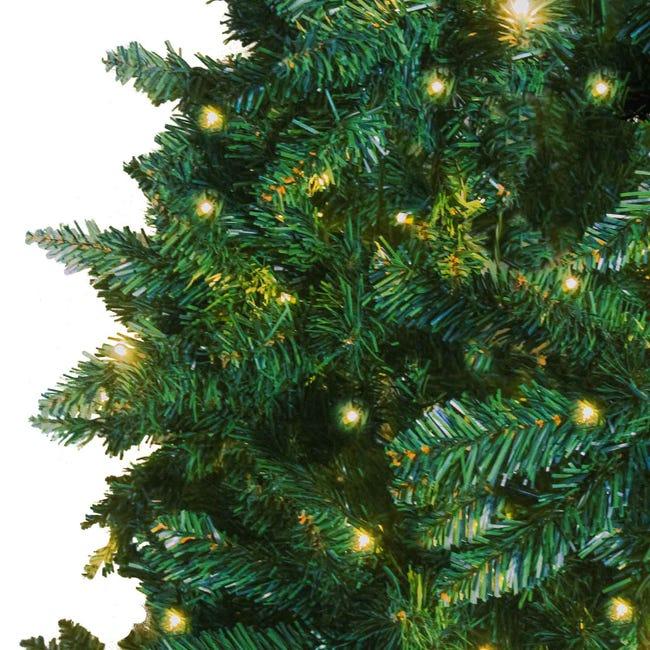 Leroymerlin Cupid - Albero di Natale con luci LED ø114 x210H 1200 rami Nuovo