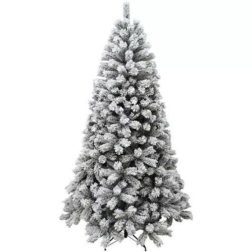 Leroymerlin Albero Di Natale Innevato 240cm Super Folto Effetto Neve Reale Consegna Veloce