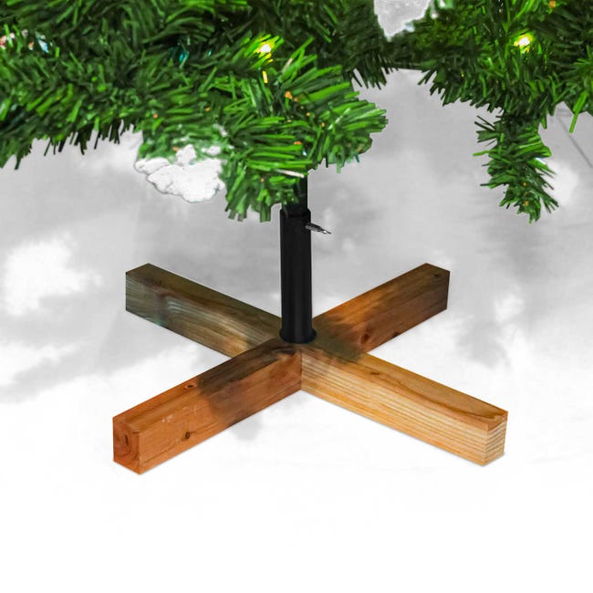 Leroymerlin Comet - Albero di Natale con luci LED e pigne ø110 x 210H 1200 rami e 60 pigne Offerta