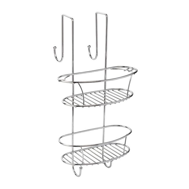 Leroymerlin Organizer per doccia per parete doccia Spider cromo 2025