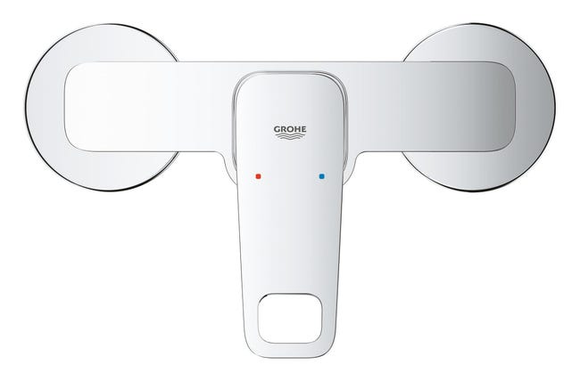 Leroymerlin Rubinetto per doccia miscelatore monocomando Clova Pulse cromo lucido GROHE Italia