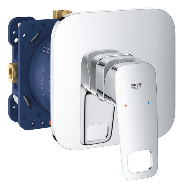 Leroymerlin Rubinetto per doccia ad incasso miscelatore monocomando Clova Pulse cromo lucido GROHE Prezzo Ridotto