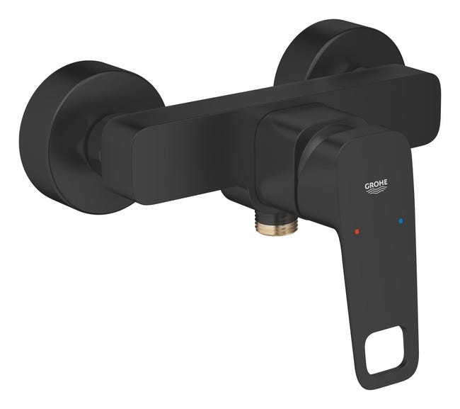 Leroymerlin Rubinetto per doccia miscelatore monocomando Clova Pulse nero opaco GROHE In Vendita