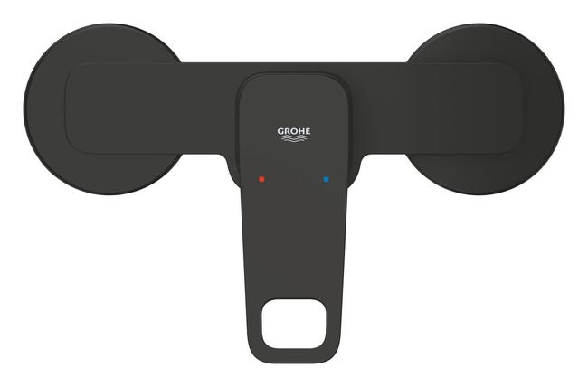 Leroymerlin Rubinetto per doccia miscelatore monocomando Clova Pulse nero opaco GROHE In Vendita