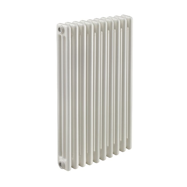 Leroymerlin Radiatore acqua calda EQUATION Comby in acciaio 3 colonne 10 elementi interasse 685 mm bianco