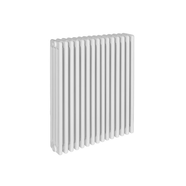 Leroymerlin Radiatore acqua calda EQUATION Comby in acciaio 4 colonne 15 elementi interasse 8350 mm bianco
