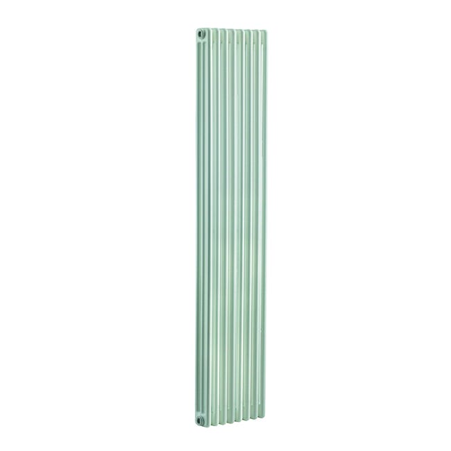 Leroymerlin Radiatore acqua calda EQUATION Comby in acciaio 3 colonne 8 elementi interasse 1935 mm bianco In Vendita