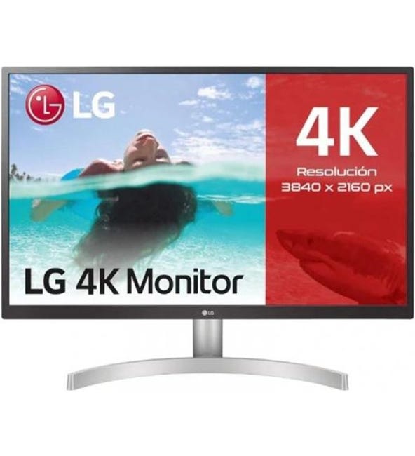Leroymerlin LG 27UL550P-W monitor computer 68 6 cm (27") 3840 x 2160 Pixel 4K Ultra HD LED Argento 2025