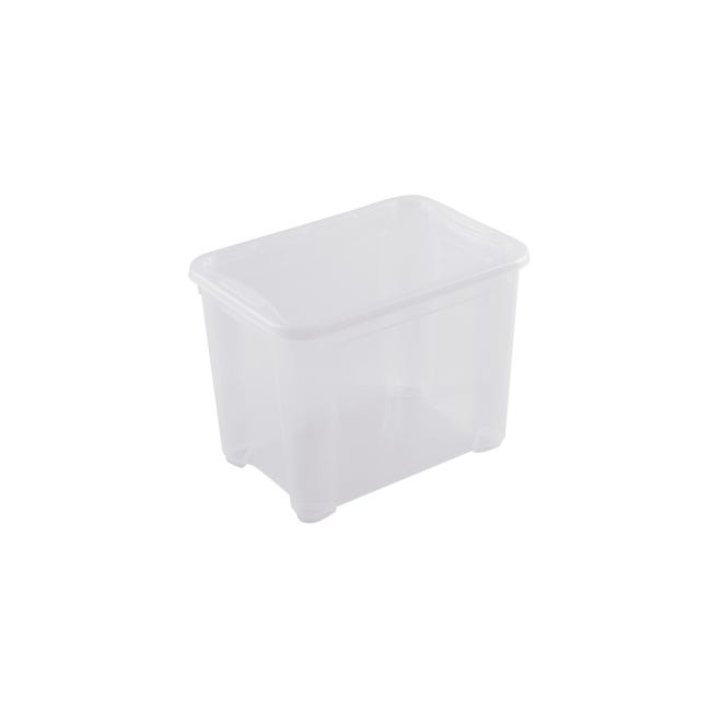 Leroymerlin Contenitore Spaceo S L 38 x H 28.5 x P 26.5 cm trasparente 2025