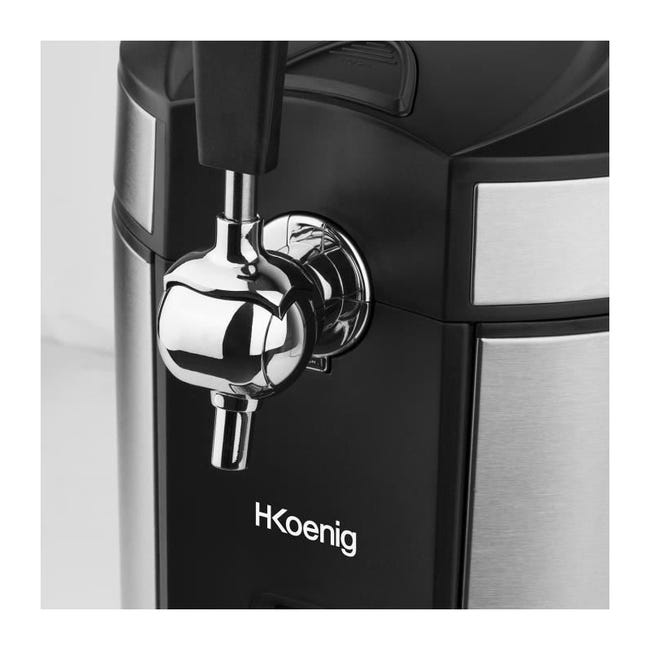 Leroymerlin H.Koenig Spillatore Birra BW1880 Compatibile con i Fusti Universali Pressurizzati e Non da 5L 65W Promozione