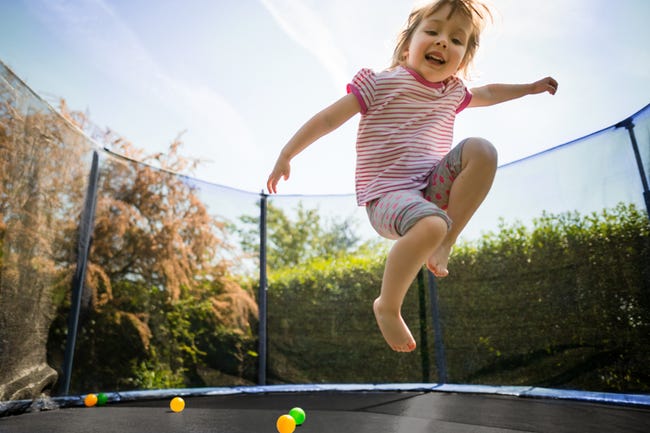 Leroymerlin Balzo Trampolino Tappeto diametro 305 Elastico con Rete di Sicurezza 8 Pali Imbottiti Scaletta e Rivestimento sui Bordi Ideale per Giardino Fino al 50% di sconto