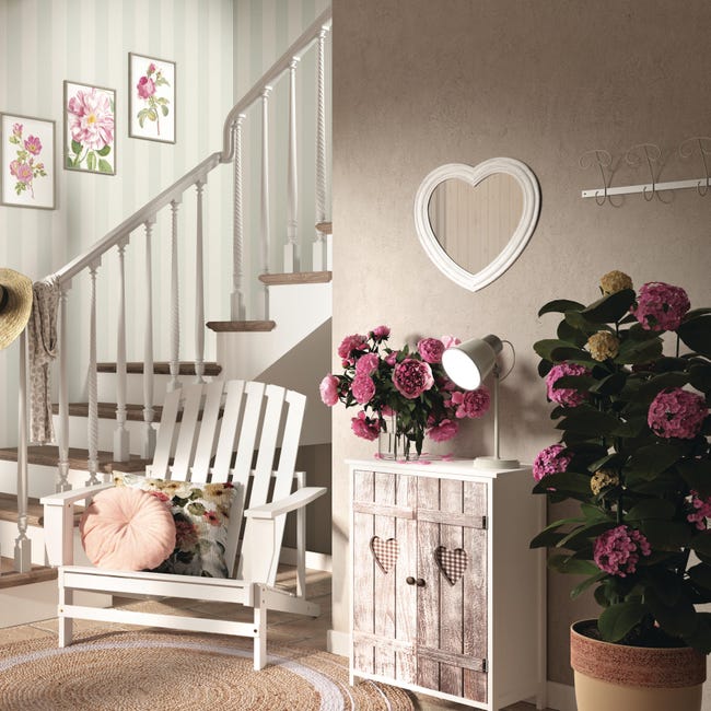 Leroymerlin Specchio cuore in pvc bianco 40 x 45 cm Economico