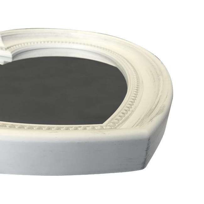 Leroymerlin Specchio cuore in pvc bianco 40 x 45 cm Economico