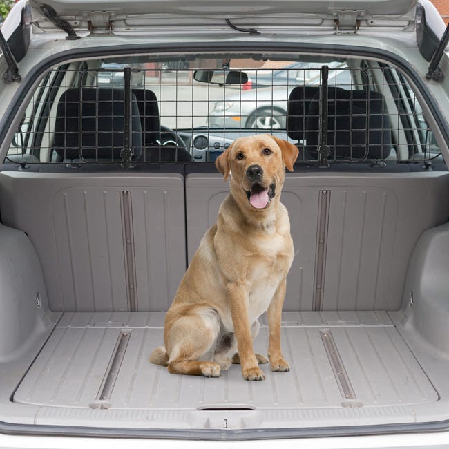Leroymerlin PawHut Barriera Divisore per Cani Universale per Poggiatesta Macchina Facile da Installare Regolabile 91-152cm Offerte