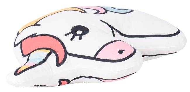 Leroymerlin Cuscino INSPIRE Unicorno fucsia 50 x 66 cm Nuova