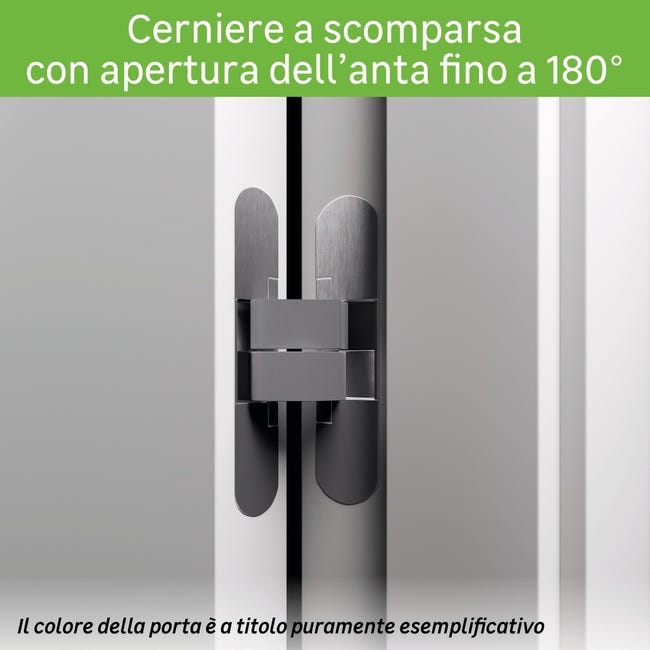 Leroymerlin Porta tamburata battente Glass vetrata bianco L 80 x H 210 cm sinistra Fino Al -60%