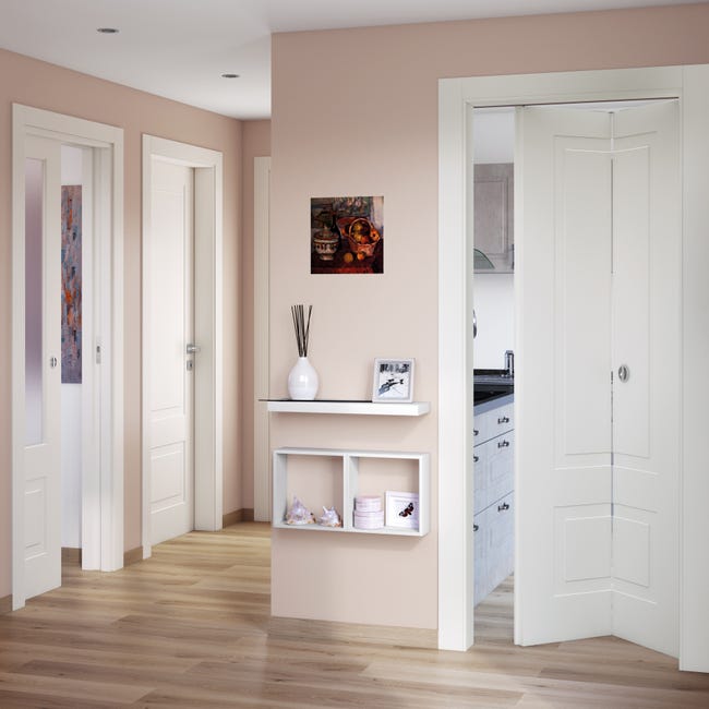 Leroymerlin Porta tamburata battente Shibuya bianco L 70 x H 210 cm destra Shopping Online