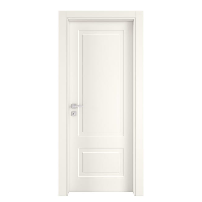 Leroymerlin Porta tamburata battente Shibuya bianco L 70 x H 210 cm destra Shopping Online