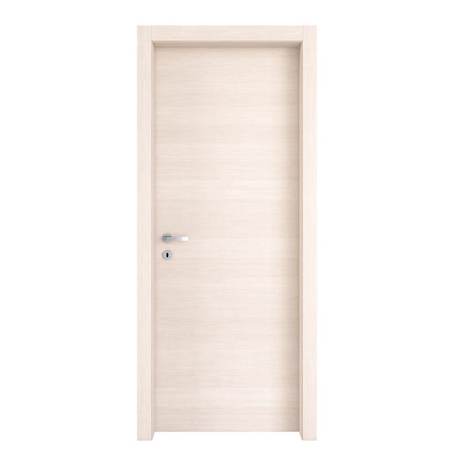 Leroymerlin Porta tamburata battente Lucad grano L 70 x H 210 cm reversibile In Vendita