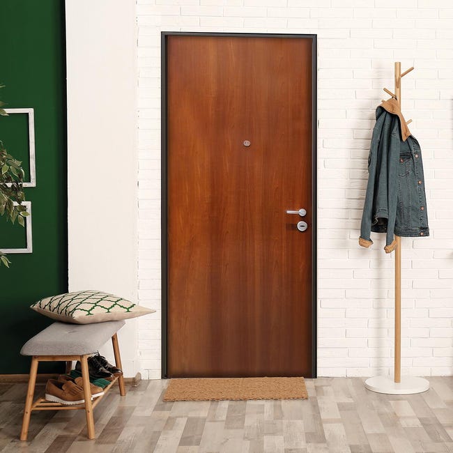 Leroymerlin Porta blindata MASTER First L 85 x H 210 cm noce apertura destra Offerte