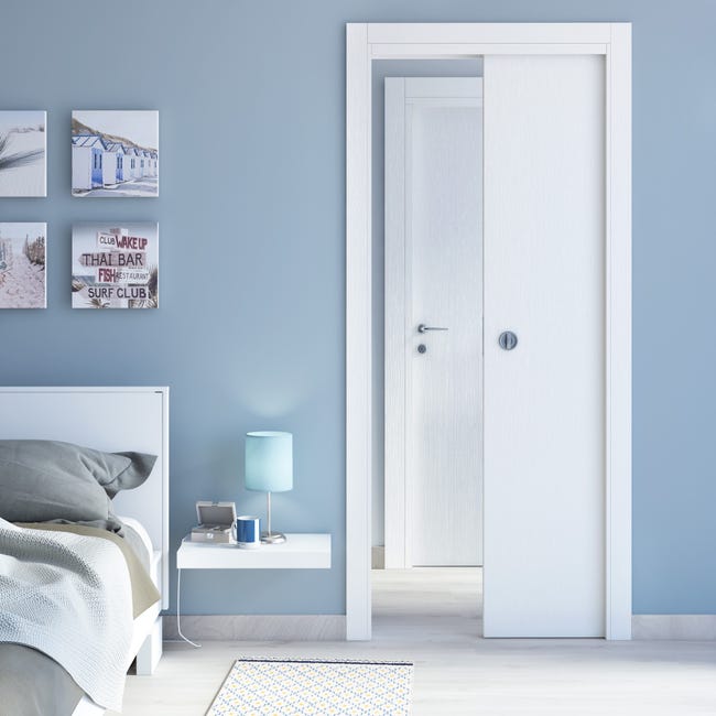 Leroymerlin Porta scorrevole Renoir bianco L 80 x H 210 cm reversibile Hotsell