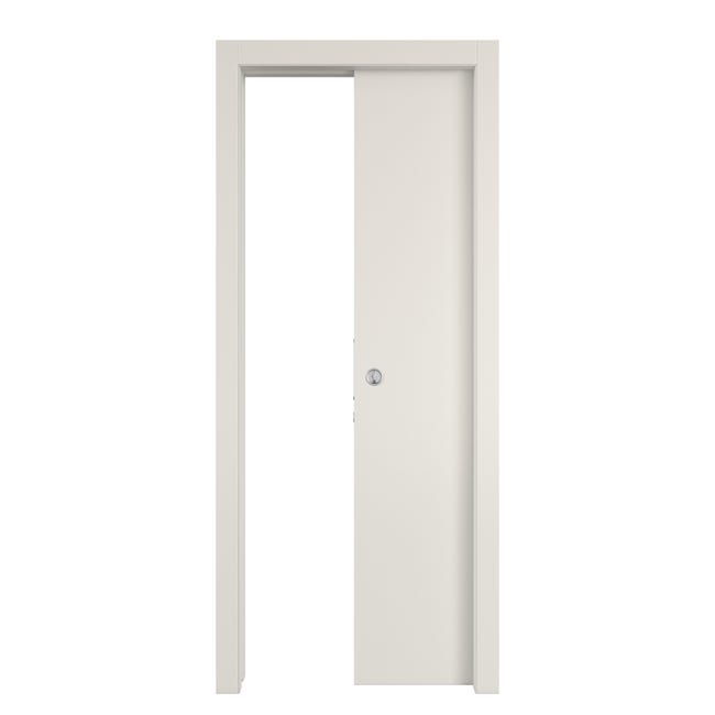 Leroymerlin Porta scorrevole Strauss bianco L 80 x H 210 cm reversibile Italy