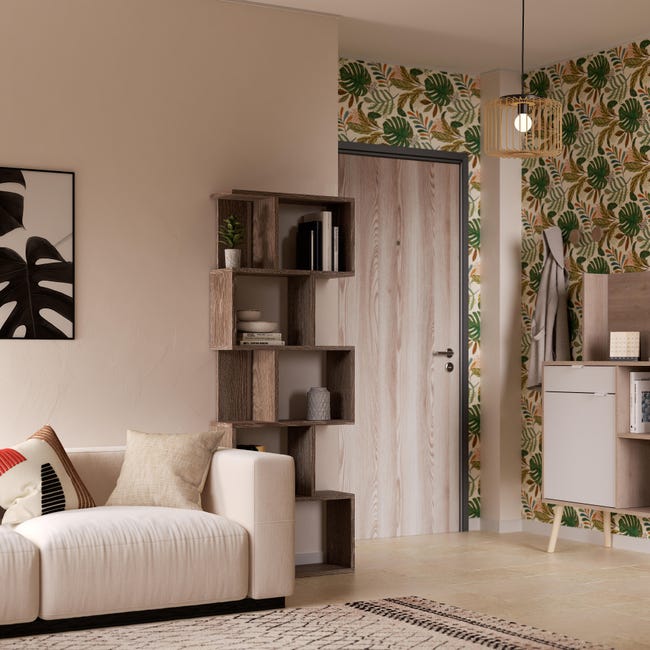 Leroymerlin Pannello per porta blindata coordinato porta Plank rivestito laminato rovere naturale L 90 x H 210 cm Sp 3 mm Sconto di tempo limitato