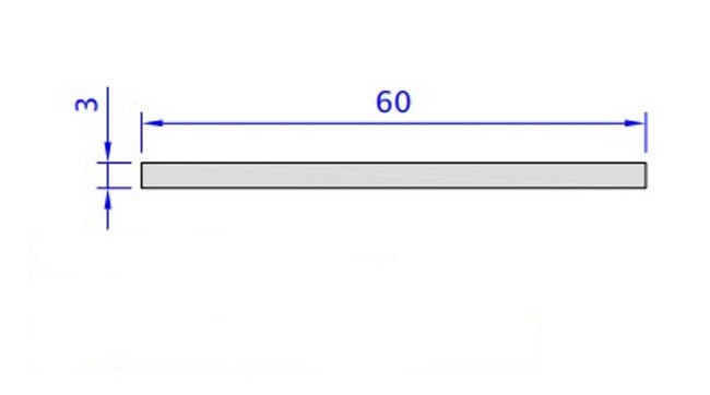 Leroymerlin Coprifilo per finestra PRO1002 in pvc colore bianco P 3 x H 60 x L 3000 mm Affare Del Giorno
