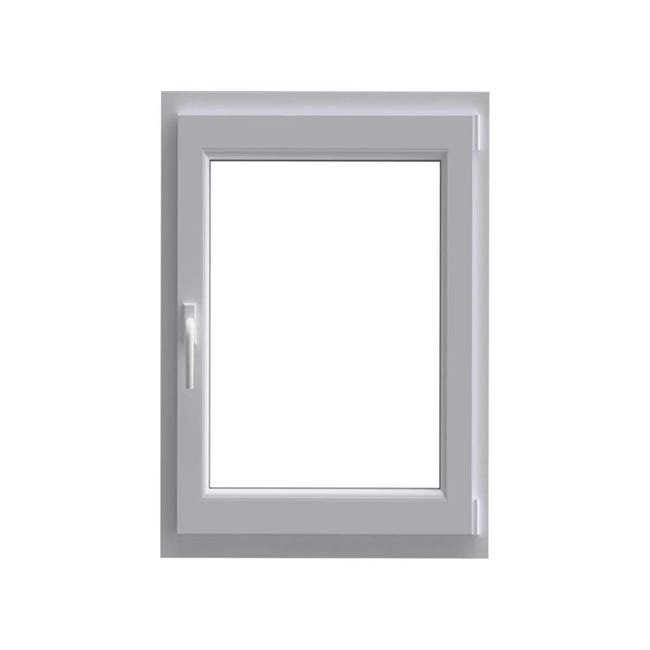 Leroymerlin Finestra in PVC bianco L 80 x H 120 cm 1 anta apertura a destra