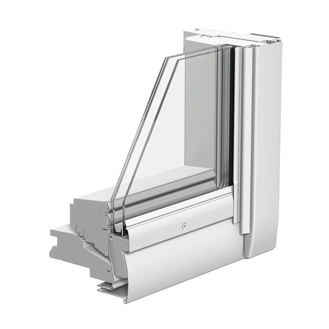 Leroymerlin Finestra da tetto (faccia inclinata) VELUX GGL PK04 2070 manuale L 94 x H 98 cm bianco Vendita Calda