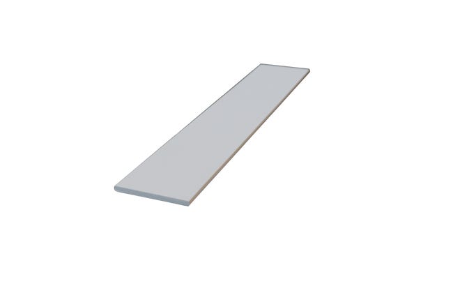 Leroymerlin Coprifilo per finestra PRO1003 in pvc colore bianco P 3 x H 40 x L 3000 mm In Linea