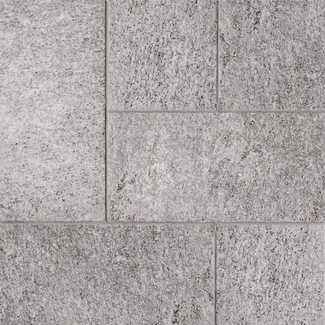 Leroymerlin Piastrella da pavimento interno ed esterno Alpi in gres porcellanato satinato grigio 30 x 15cm Sp. 9 mm traffico intenso (pei 4/5) R11 Fino Al -60%