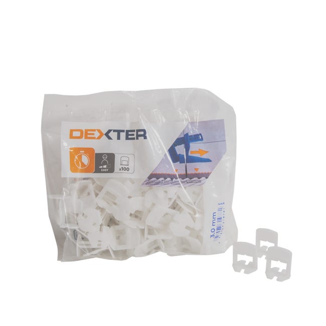 Leroymerlin Sistema livellante per piastrelle a Dritto Sp 3 mm. Confezione da 100 pezzi Sottocosto