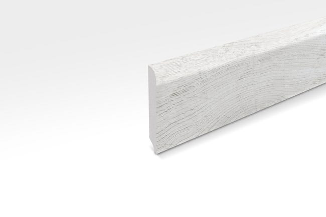 Leroymerlin Battiscopa Cervinia in pvc rovere sbiancato Sp 1 mm x H 7 x L 240 cm / 2.4 m Online