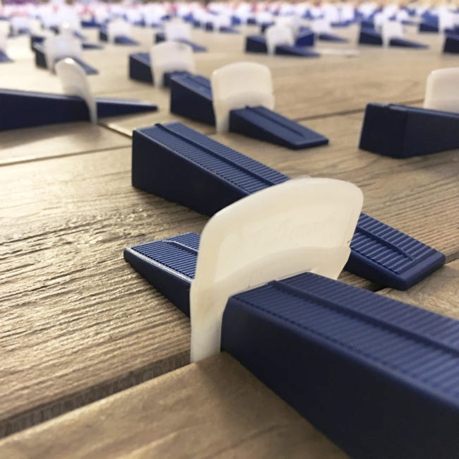 Leroymerlin Sistema livellante per piastrelle a Dritto Sp 0.5 mm. Confezione da 100 pezzi I Più Venduti