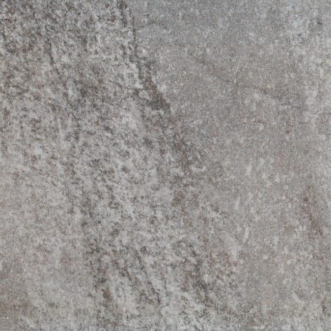 Leroymerlin Piastrella da pavimento esterno Step in gres porcellanato opaco grigio 34 x 34cm Sp. 8.5 mm traffico intenso (pei 4/5) R10 2025