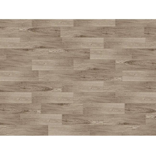 Leroymerlin Piastrella da pavimento e rivestimento interno WOOD in gres porcellanato opaco 62 x 17cm Sp. 8 mm traffico intenso (pei 4/5) R9 Presa