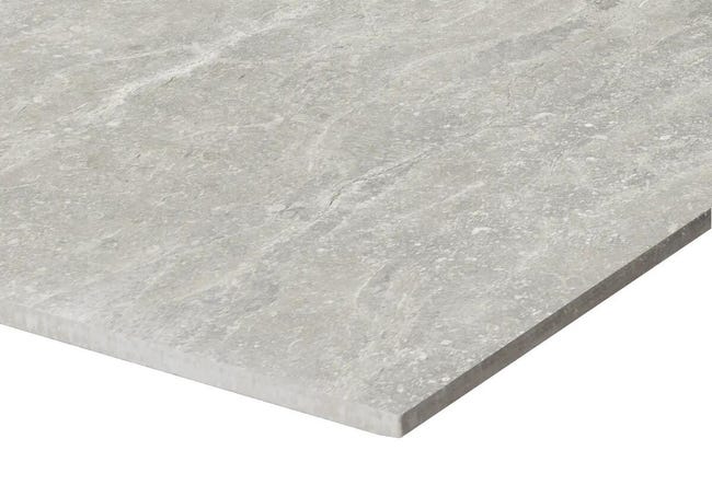 Leroymerlin Piastrella da pavimento e rivestimento interno ed esterno rettificato PATH in gres porcellanato opaco grigio 120 x 60cm Sp. 9.2 mm traffico molto intenso (pei 5/5) R10 Offerta
