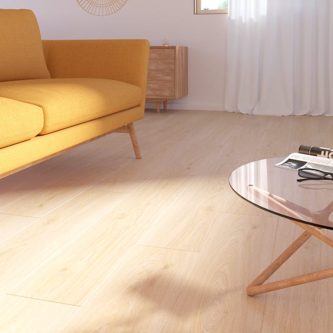 Leroymerlin Pavimento laminato ARTENS DESIGN Kenmare beige resistente all'acqua Sp 8mm Economico