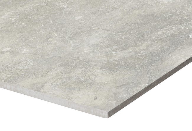 Leroymerlin Piastrella da pavimento e rivestimento interno ed esterno rettificato PATH in gres porcellanato opaco grigio 60 x 60cm Sp. 9.2 mm traffico molto intenso (pei 5/5) R10 Saldi